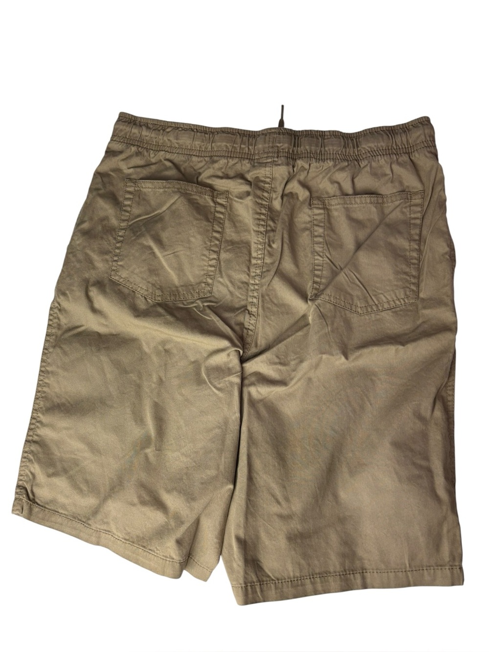 Cat & Jack pull-on khaki shorts elastic waistband drawstring size XXL 14-16 - Picture 2 of 9